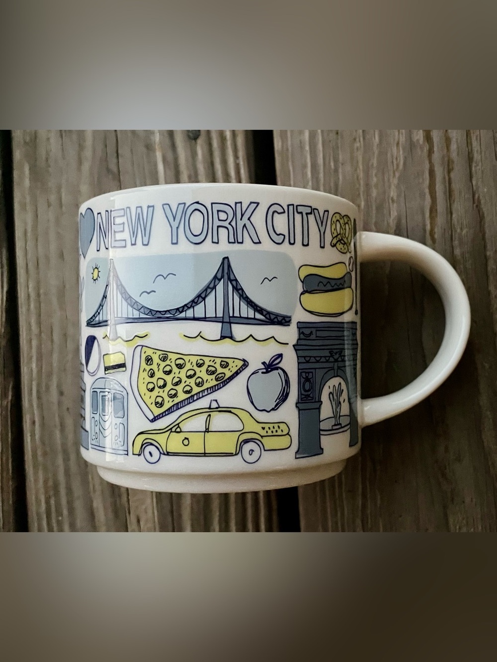 Starbucks - NEW YORK CITY- Been There Series mug